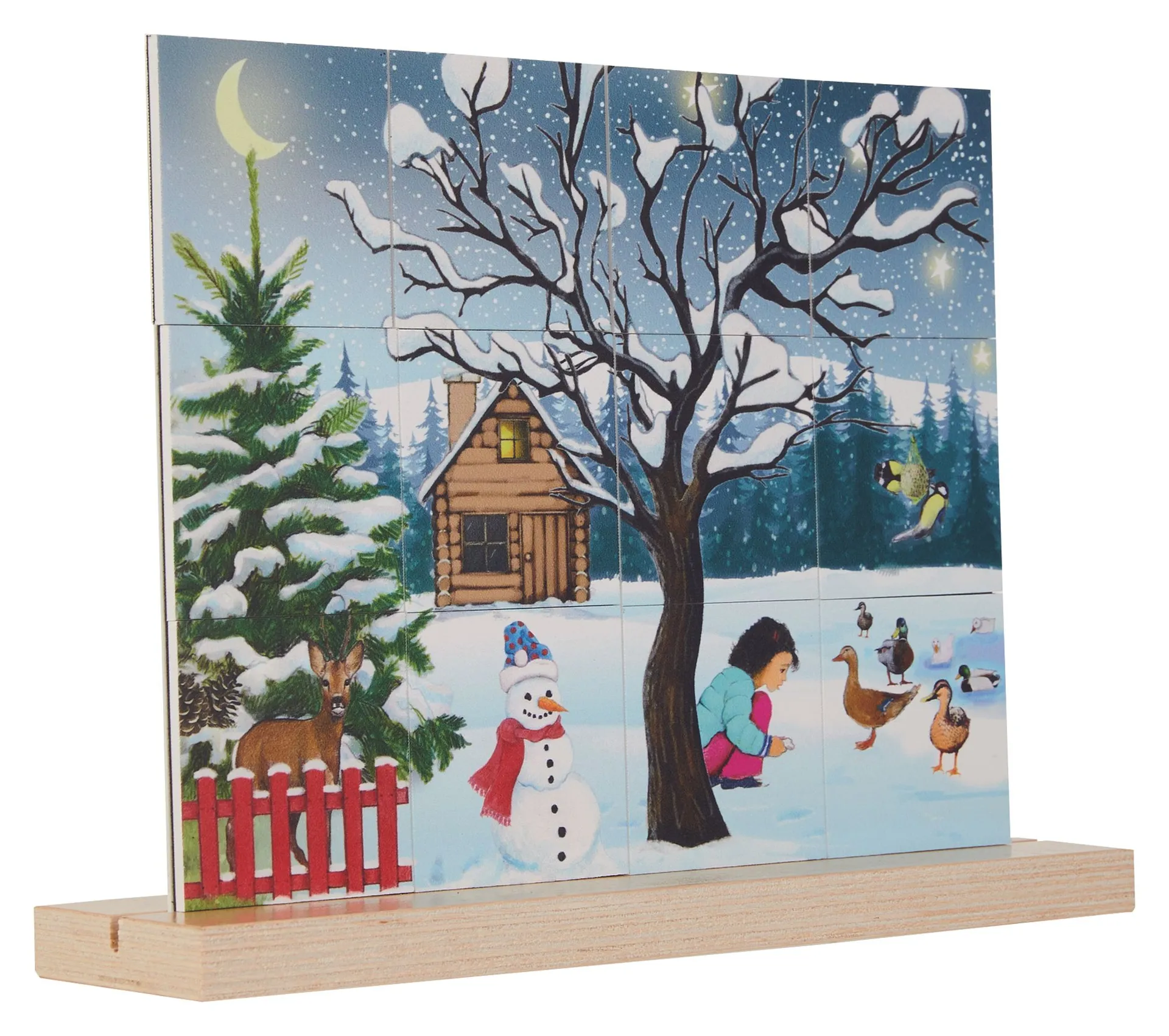 Barlone Magnetpuzzle Ozean 3-in-1 - 12-16-20 Teile Lernspielzeug Ab 3 Jahre